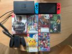 Nintendo Switch te koop, Ophalen, Zo goed als nieuw, Met 2 controllers, Switch Original
