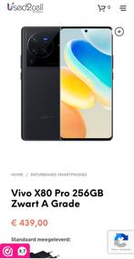 Vivo X80 Pro 256GB Zwart A Grade, Ophalen of Verzenden, Zo goed als nieuw