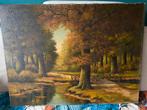 Haagsche Bosch. H.H. Ros, Antiek en Kunst, Kunst | Schilderijen | Klassiek, Ophalen of Verzenden