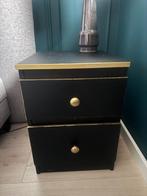 Nachtkastjes 2 stuks, Huis en Inrichting, Slaapkamer | Nachtkastjes, Ophalen, Gebruikt, Minder dan 45 cm, Minder dan 55 cm