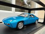 1:18 Porsche 928 Minerva Blauw 1977 Autoart 77901 / JJTOP, Hobby en Vrije tijd, Modelauto's | 1:18, Autoart, Ophalen of Verzenden