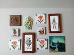 Wand/sier tegeltjes.Wanddecoratie.Brocante.Pr.p/st vanaf, Ophalen of Verzenden, Zo goed als nieuw