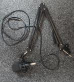 BM 800 microfoon met microfoon arm en midi naar jack kabel, Ophalen of Verzenden, Gebruikt, Bedraad, Over-ear
