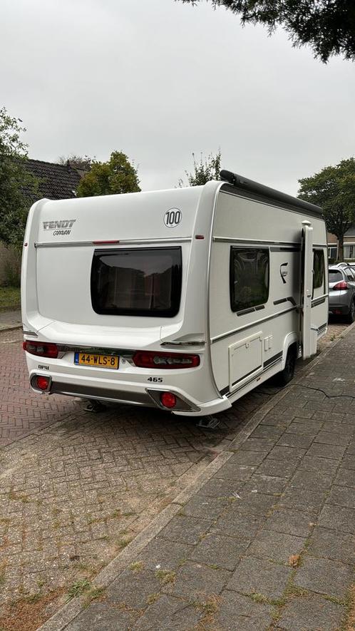 FENDT OPAL 465 SFH, AIRCO-MOVER-CASETTELUIFEL-FIETSENDRAGER, Caravans en Kamperen, Caravans, Particulier, tot en met 4, 1250 - 1500 kg
