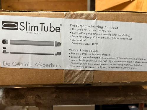 Geniale afvoerbuis Slim Tube €12,50 Doos 10 stuks €75, Doe-het-zelf en Verbouw, Buizen en Afvoer, Nieuw, Afvoer, Pvc, Minder dan 2 meter