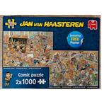 Jan van Haasteren  - 2x1000 stuks -, Ophalen of Verzenden, 500 t/m 1500 stukjes, Zo goed als nieuw, Legpuzzel