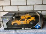 Citroen ZX Dakar Solido 1:18 geel, Ophalen of Verzenden, Gebruikt, Solido