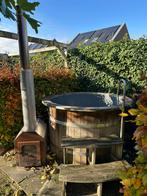 Hottub houtgestookt, Tuin en Terras, Bubbelbaden en Hottubs, Ophalen, Gebruikt, Vast