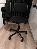 Zwarte Bureaustoel, Huis en Inrichting, Bureaustoelen, Ophalen, Zo goed als nieuw, Zwart, Bureaustoel