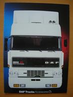 DAF 3600 / 2500 / 1500 Accessoires Brochure 1986 - FR, Overige merken, Zo goed als nieuw, Ophalen, DAF Trucks