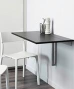 Inklapbare Wandtafel - Ruimtebesparend!, Ophalen of Verzenden