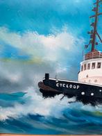 Schilderij van de Cycloop II, Ophalen of Verzenden