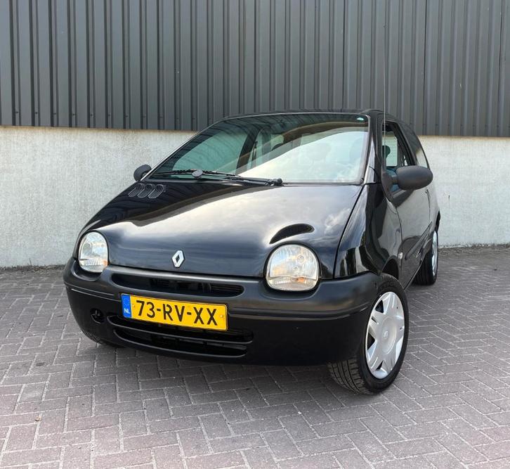 Renault Twingo 1.2 2005 Zwart Airco Apk 09-2026, Auto's, Renault, Bedrijf, Twingo, Airbags, Airconditioning, Boordcomputer, Elektrische ramen