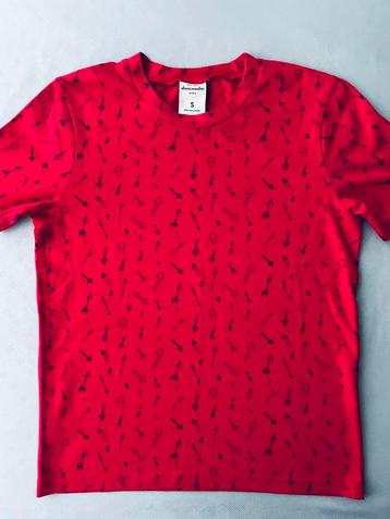 Abercrombie Kids T-shirt Maat 140 Rood beschikbaar voor biedingen