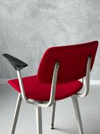 Revolt eettafelstoel Friso Kramer vintage Ahrend stoel rood, Huis en Inrichting, Ophalen, Metaal, Nl, Gebruikt