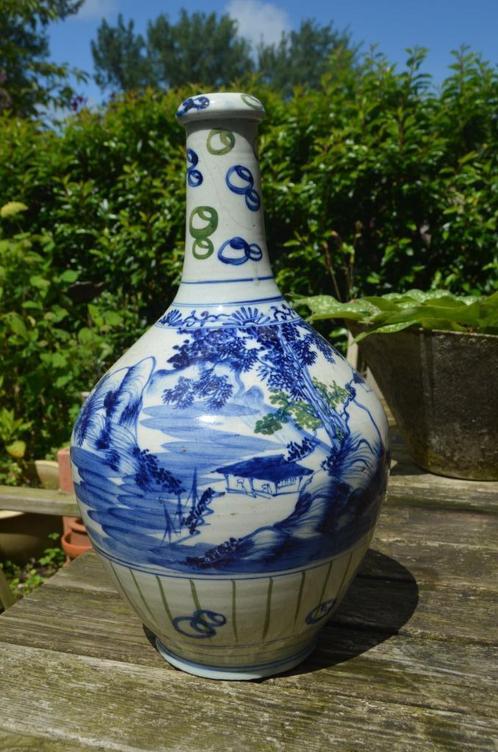 Grote Japanse vaas, 20e eeuw, goede staat., Antiek en Kunst, Kunst | Niet-Westerse kunst, Ophalen of Verzenden