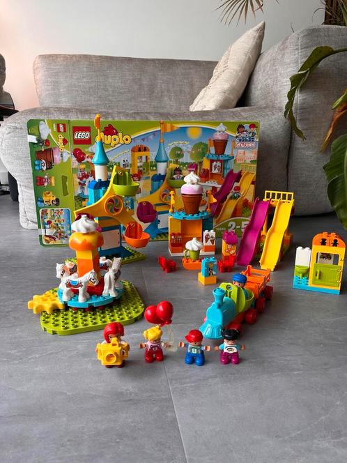 Lego 10840 grote kermis DUPLO, Kinderen en Baby's, Speelgoed | Duplo en Lego, Gebruikt, Ophalen of Verzenden