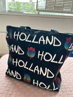 Tas ‘Holland’, Robin Ruth, zwart met tulpen, Sieraden, Tassen en Uiterlijk, Tassen | Damestassen, Ophalen of Verzenden, Zo goed als nieuw