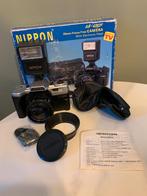 Vintage Nippon AR-4392F Camera met Flitser, Ophalen of Verzenden, Zo goed als nieuw, Compact, Overige Merken