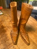 Sendra leren laarzen maat 37  Amer. maat 6 1/2, Ophalen of Verzenden, Zo goed als nieuw, Bruin, Hoge laarzen