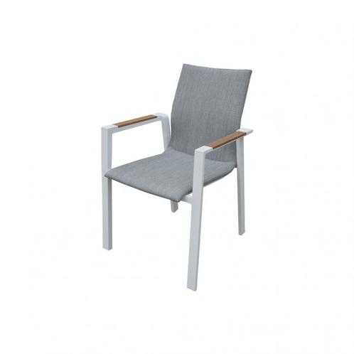 2x royal season stapel stoel rio, Tuin en Terras, Tuinstoelen, Zo goed als nieuw, Ophalen