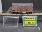 Minitrix 3534 - gedekte goederenwagen Gklm193 (15294), Gebruikt, Gelijkstroom, Trix, Wagon