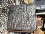 Gietijzeren Haardplaat, Huis en Inrichting, Ophalen, Zo goed als nieuw, Vrijstaande haard, Houthaard