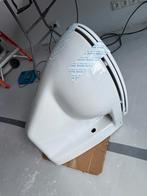 Wandtoilet Sanindusa Plus 6 cm Verhoogd Rimless Keramiek, Ophalen, Zo goed als nieuw, Toilet