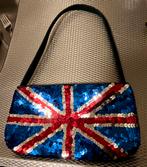 “Clutch” (galatasje), Britse vlag, pailletten, Ophalen of Verzenden, Zo goed als nieuw, Avondtasje