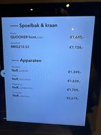 Keuken Zwart PRATO, Ophalen, Zwart, Hoekkeuken, Greeploos