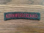 NL straatnaam , kornwerderzand , artillerie, Verzenden, Landmacht, Nederland, Embleem of Badge