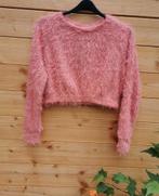 Bershka fluffy trui mt. M, Kleding | Dames, Truien en Vesten, Nieuw, Maat 38/40 (M), Roze, Bershka