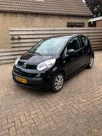 Citroën C1 1.0 3-DRS 2008 Zwart, Auto's, Voorwielaandrijving, Zwart, Metallic lak, 4 stoelen