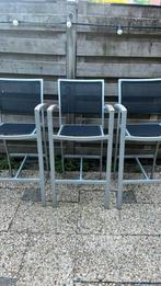 Tuinset eet tafel set met hoge stoelen bar krukken x 4, Tuin en Terras, Ophalen of Verzenden