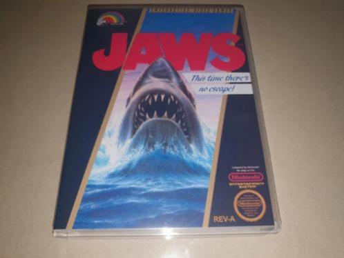 Jaws NES Game Case, Spelcomputers en Games, Games | Nintendo NES, Zo goed als nieuw, Verzenden