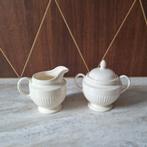 Wedgwood Edme roomstel, melkan/suikerpot, Overige typen, Ophalen of Verzenden, Zo goed als nieuw, Wedgwood