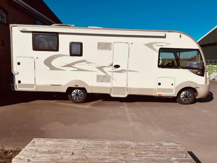 Camper Itineo JB 740 integraal uit 2009, Caravans en Kamperen, Campers, Particulier, tot en met 4, Integraal, Fiat, Diesel, 7 tot 8 meter