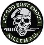 Kill Em All stoffen opstrijk patch embleem #2, Verzamelen, Kleding en Patronen, Nieuw, Shirt, Verzenden