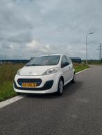Peugeot 107 1.0 12V 5DR 2012 Wit Airco Nieuwe apk, Origineel Nederlands, Te koop, Benzine, 4 stoelen