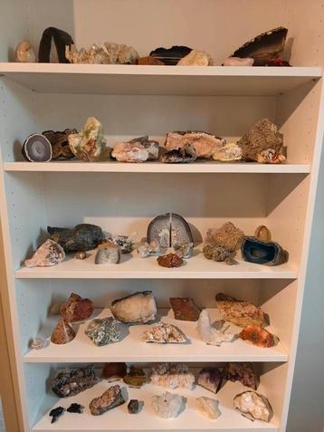 Collectie edelstenen/mineralen/kristallen beschikbaar voor biedingen