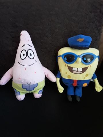 Spongebob en Patrick knuffels officer spongebob politie  beschikbaar voor biedingen