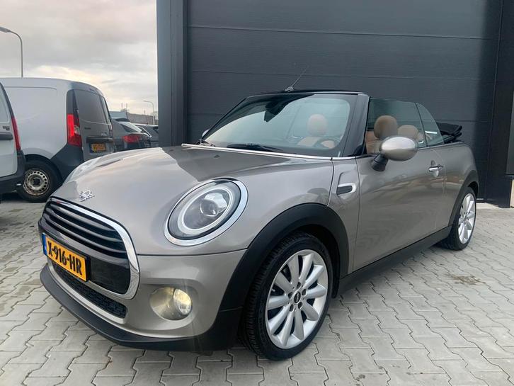 Mini Cabrio 1.5 2018 Airco|Cruise|Navi|PDC|Stoelverwarming, Auto's, Mini, Bedrijf, Cabrio, Benzine, Cabriolet, Handgeschakeld