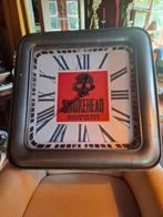 Bar mancave whisky wandklok merk smokehead, Ophalen of Verzenden