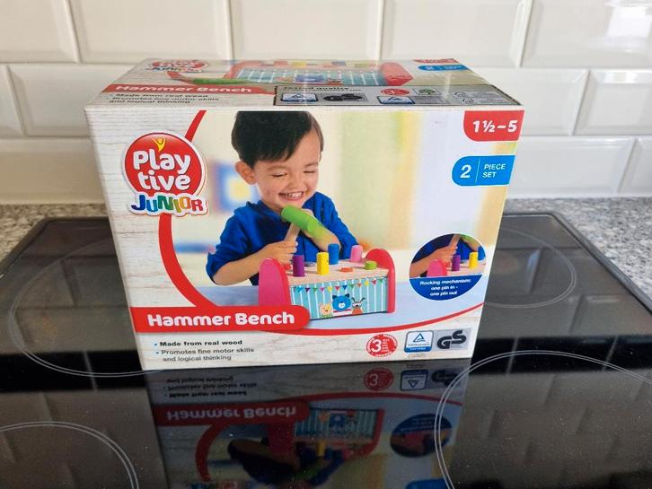 houten speelgoed hamertje tik nieuw 1½ - 5 jaar € 4,00, Kinderen en Baby's, Speelgoed | Houten speelgoed, Nieuw, Overige typen