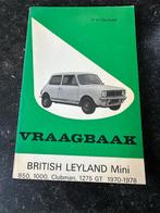 Vraagbaak British Leyland Mini 1970-1978, Ophalen of Verzenden, Gelezen, Overige merken
