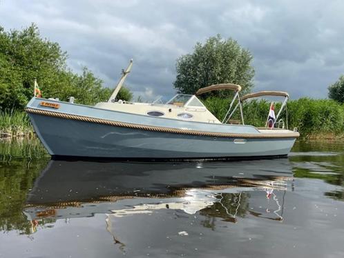 cabinsloep 800 / cabinvlet/ kajuitvlet Van Vossen, Watersport en Boten, Motorboten en Motorjachten, Zo goed als nieuw, Staal, 6 tot 9 meter
