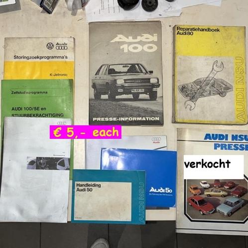 Audi handboeken / handleidingen, Auto diversen, Handleidingen en Instructieboekjes, Ophalen