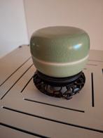 Chinees Celadon Longquan dekseldoosje jaren '50, Antiek en Kunst, Ophalen of Verzenden