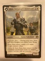 MTG Dion, Bahamut's Dominant English Final Fantasy FIN NM R0, Ophalen of Verzenden, Zo goed als nieuw, Losse kaart