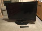 Lcd tv 32 inch televisie met scart en inbouw dvdspeler., Ophalen, Gebruikt, 50 Hz, Overige merken